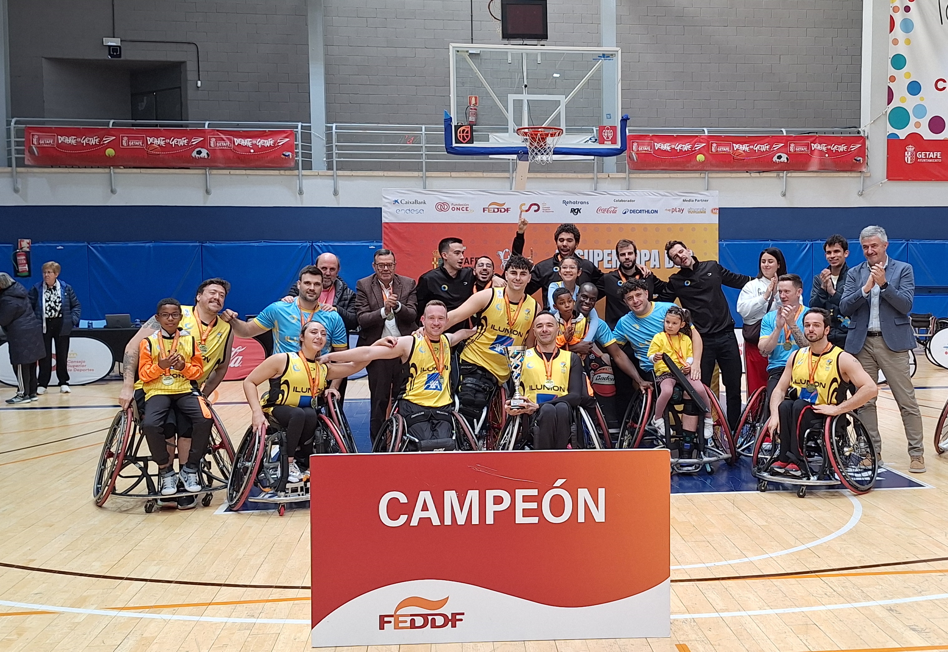 Ilunion conquista su tercera Supercopa de España consecutiva