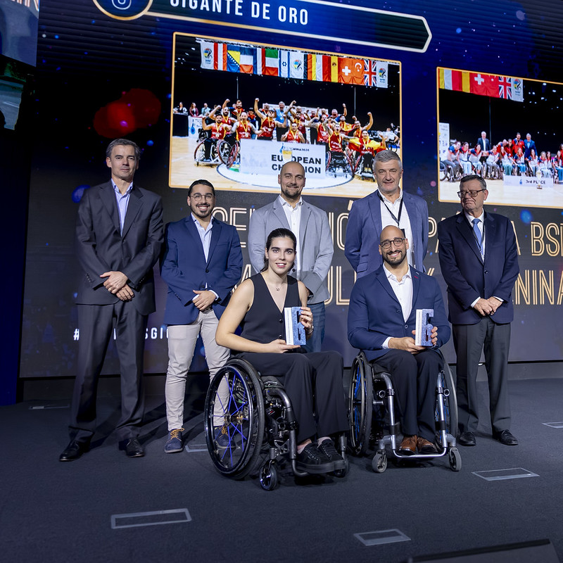 Las selecciones españolas de BSR, premio Gigantes de Oro