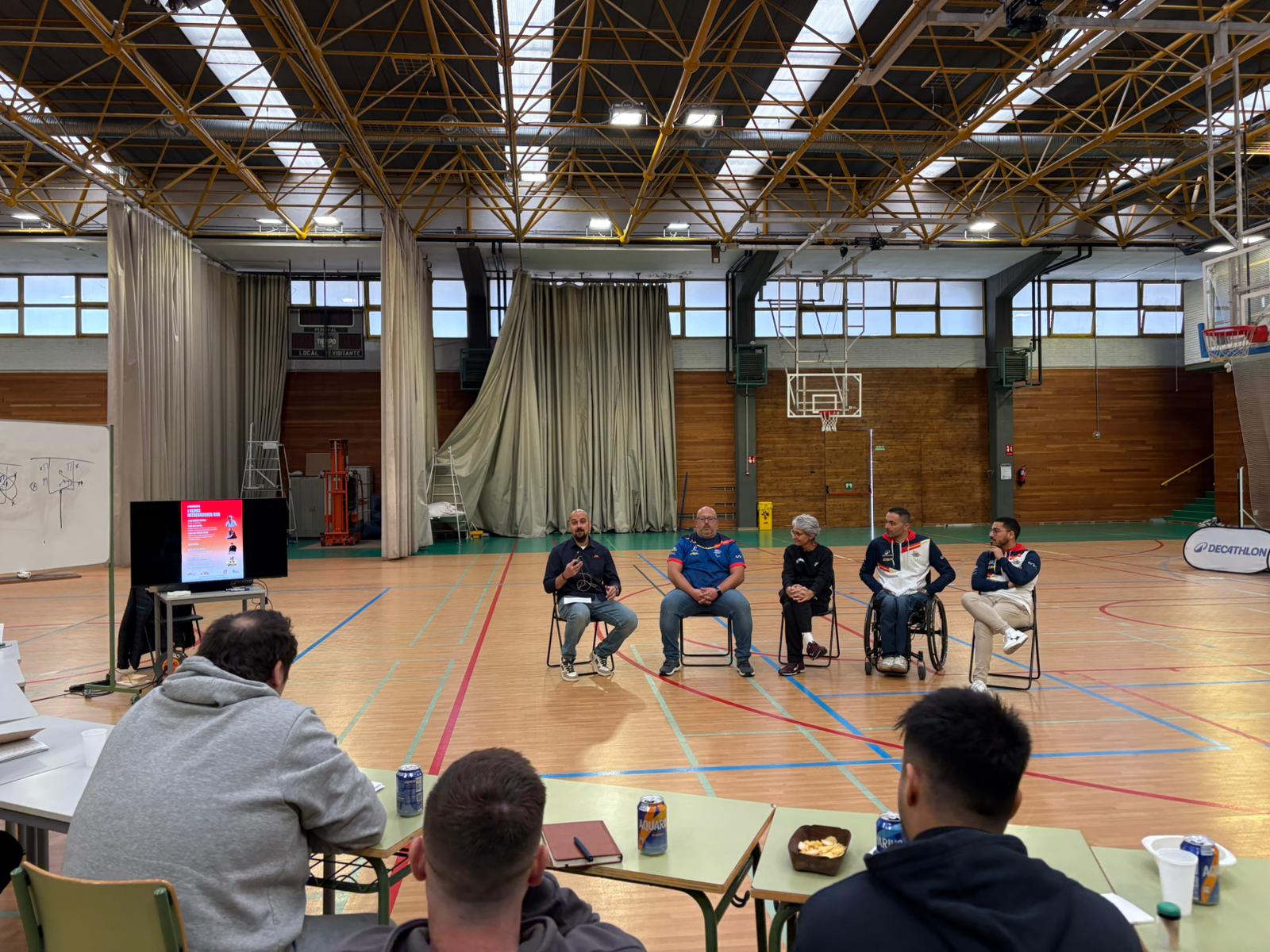 Celebrado el I Clinic para entrenadores de BSR: del fundamento de la silla al análisis avanzado del juego'