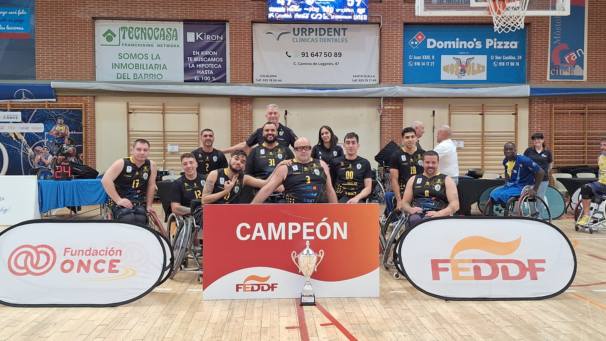 Santa Cruz Adein Tenerife Fundación CBC, campeón de la Copa BSR España