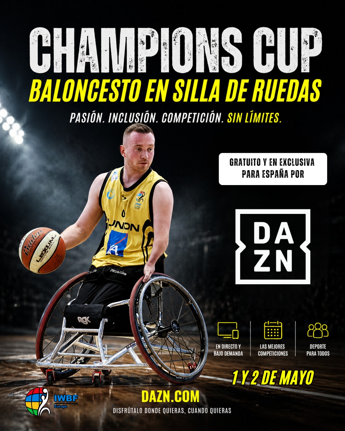 La Champions Cup, en exclusiva en DAZN