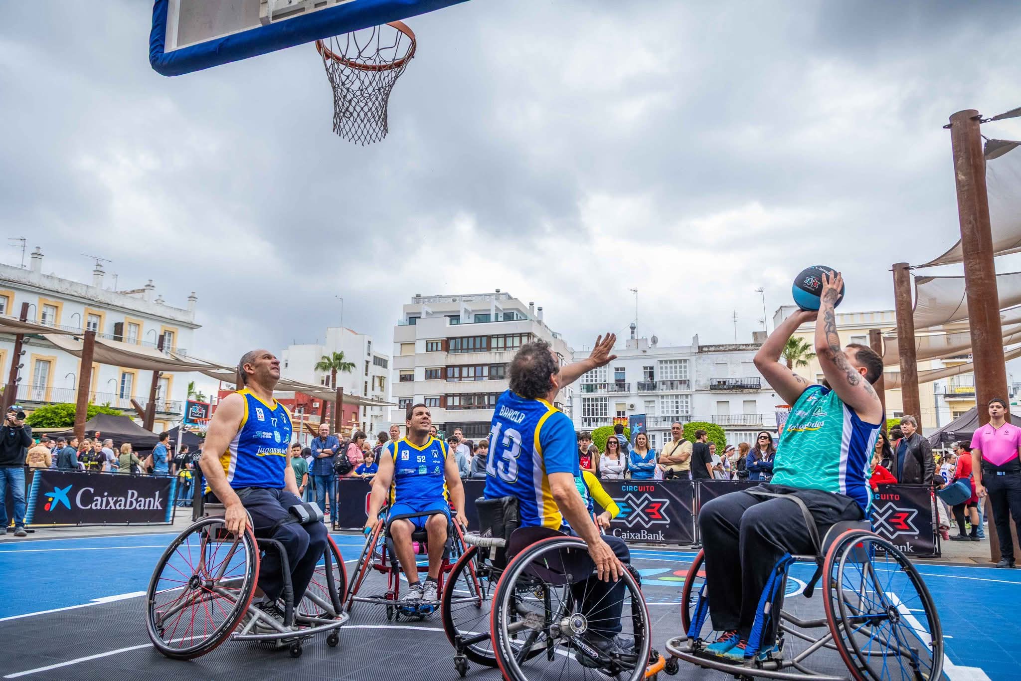 San Fernando vibró con el baloncesto en el Circuito 3x3 CaixaBank