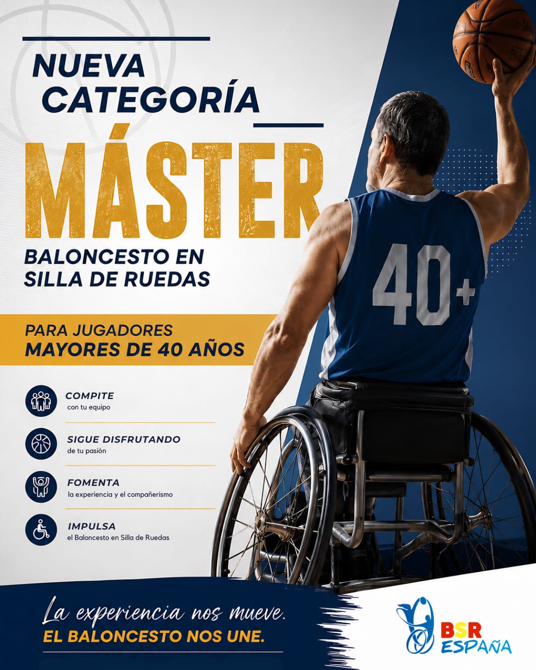 BSR España anuncia la creación de la nueva categoría Máster para jugadores mayores de 40 años