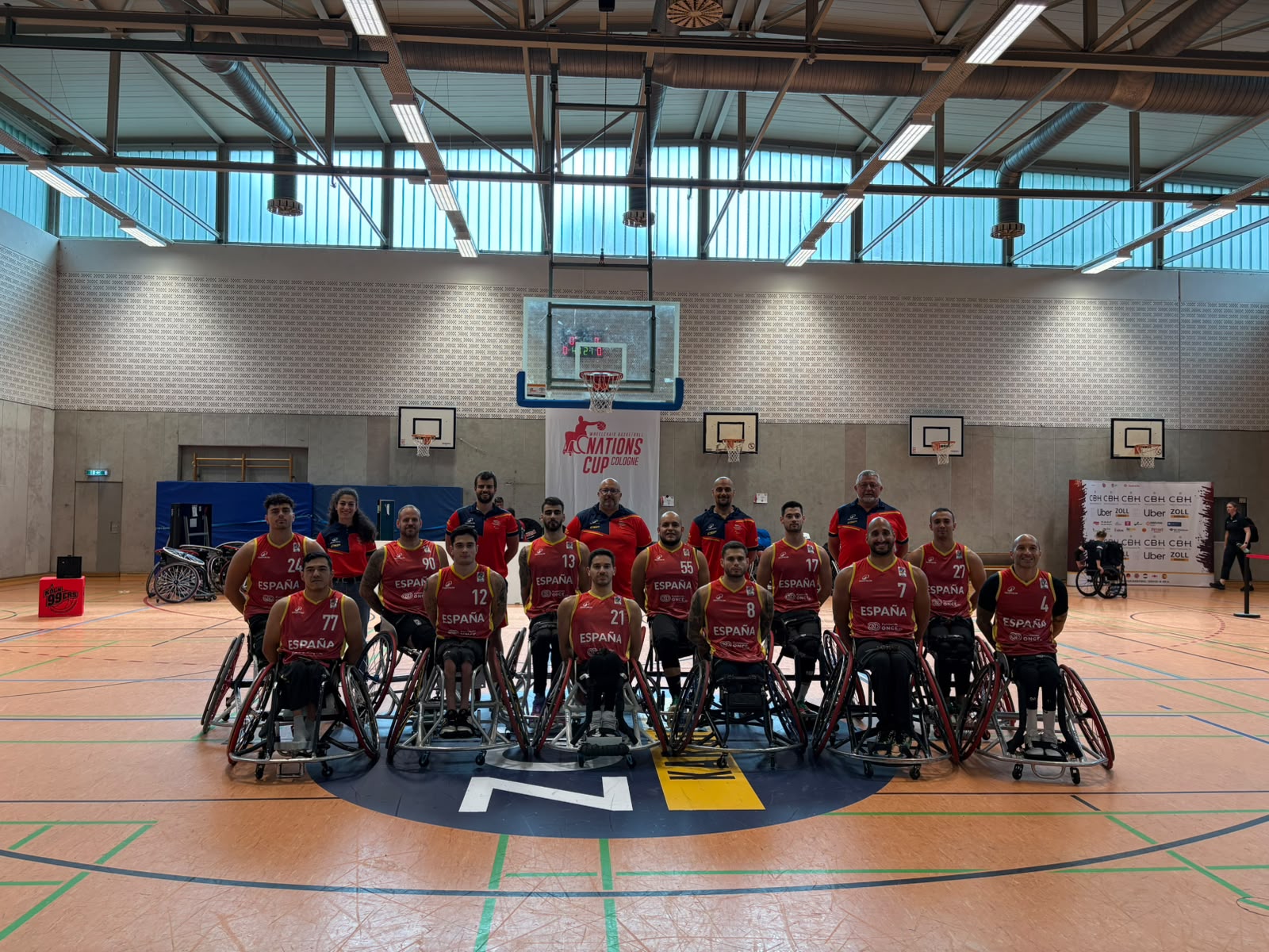 España, medalla de bronce en la Copa de Naciones de baloncesto en silla de ruedas