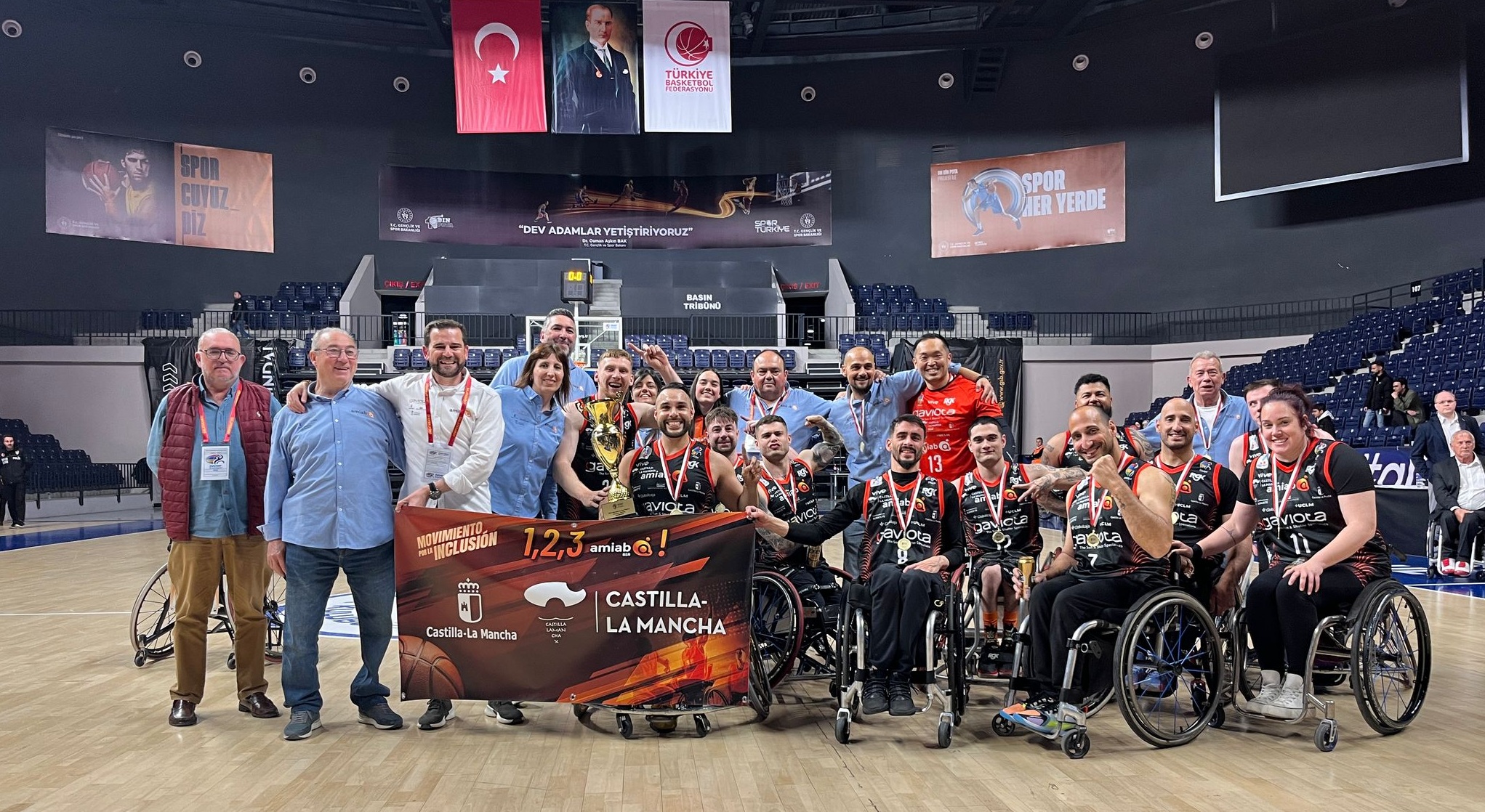Amiab Albacete conquista su cuarta Copa de Campeones de Europa consecutiva
