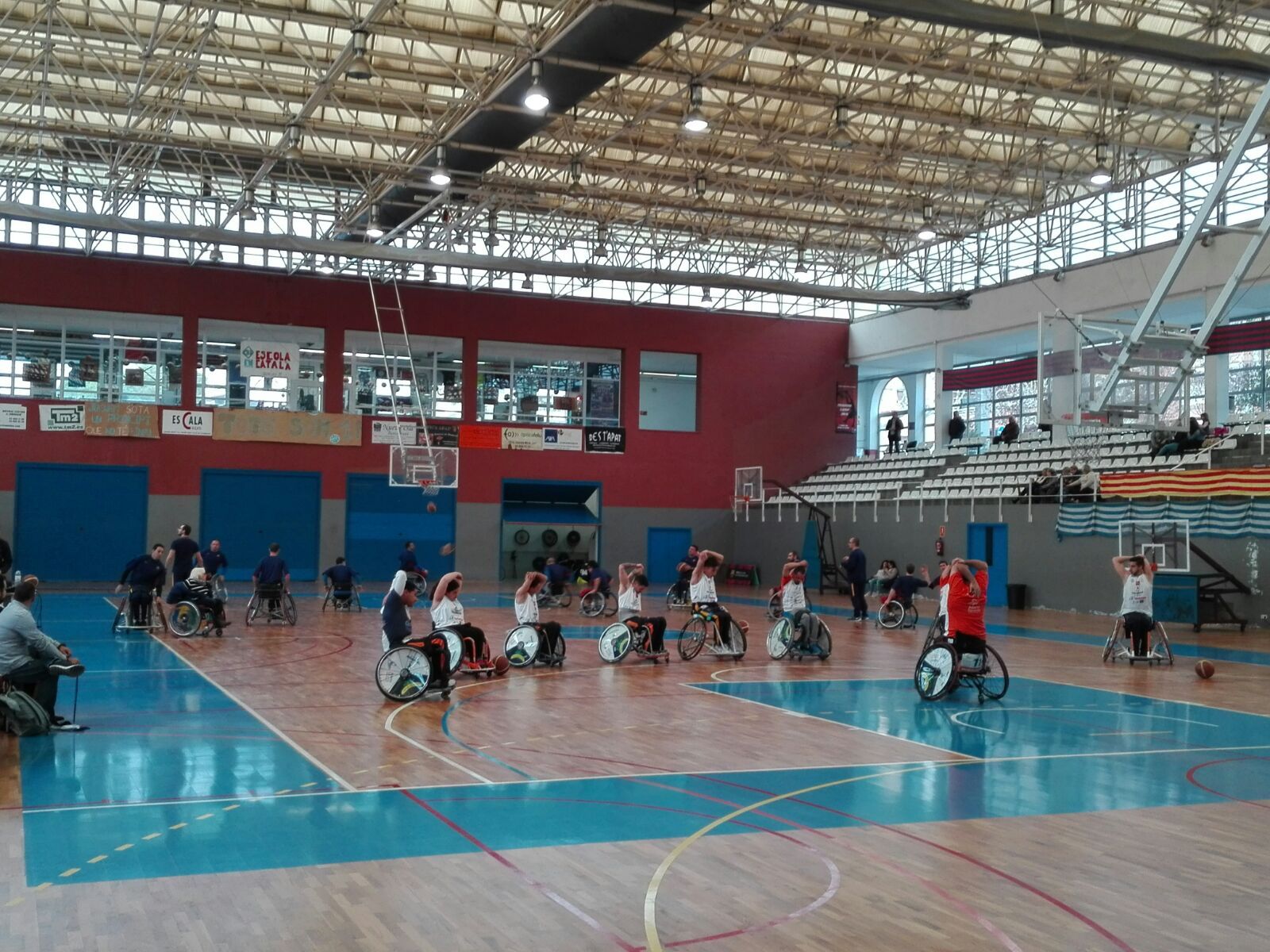 Trabajada victoria y tercera consecutiva del ADEMI Tenerife BSR conseguida ante un gran Barça