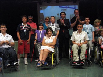 ENTREGA DE MEDALLAS DE LOS JUEGOS ESCOLARES ADAPTADOS DE ARAGÓN