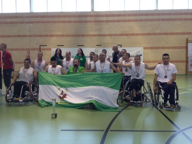 ANDALUCIA GANADORA DE LOS CAMPEONATOS DE ESPAÑA POR CCAA DE BALONCESTO EN SILLA DE RUEDAS