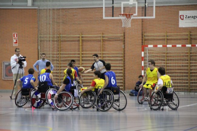 ARAGÓN SE LLEVA EL CAMPEONATO DE ESPAÑA ESCOLAR DE BALONCESTO EN SILLA DE RUEDAS
