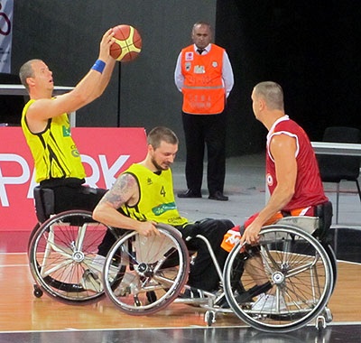 EL FUNDOSA ONCE HA ESTADO EN LAS ROZAS PREPARÁNDOSE PARA LA CHAMPIONS CUP, LA COMPETICIÓN EUROPEA DE BALONCESTO EN SILLA DE RUEDAS DE CLUBS MÁS IMPORTANTE .