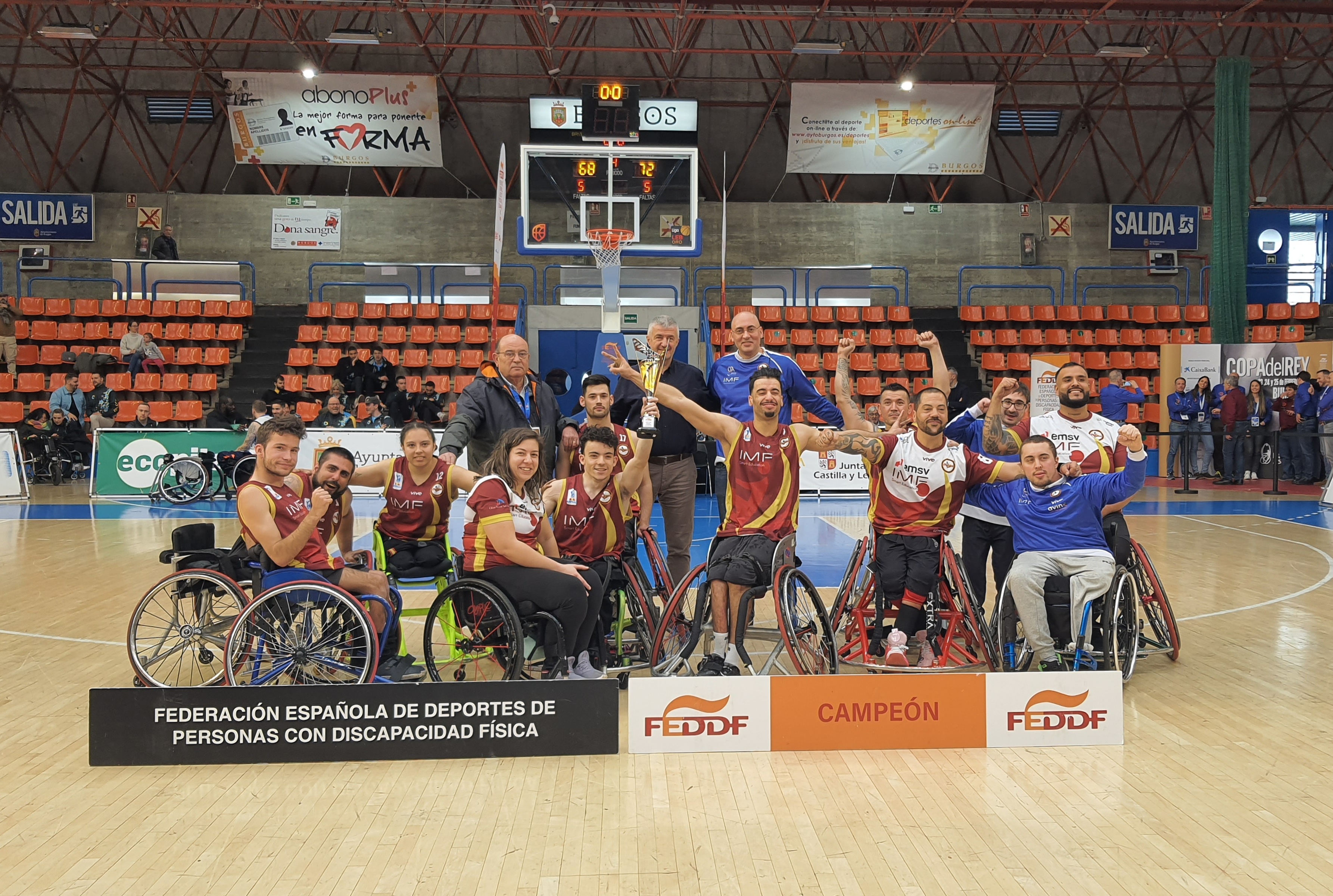 IMF Getafe, campeón de la Copa BSR España al ganar a Servigest Burgos