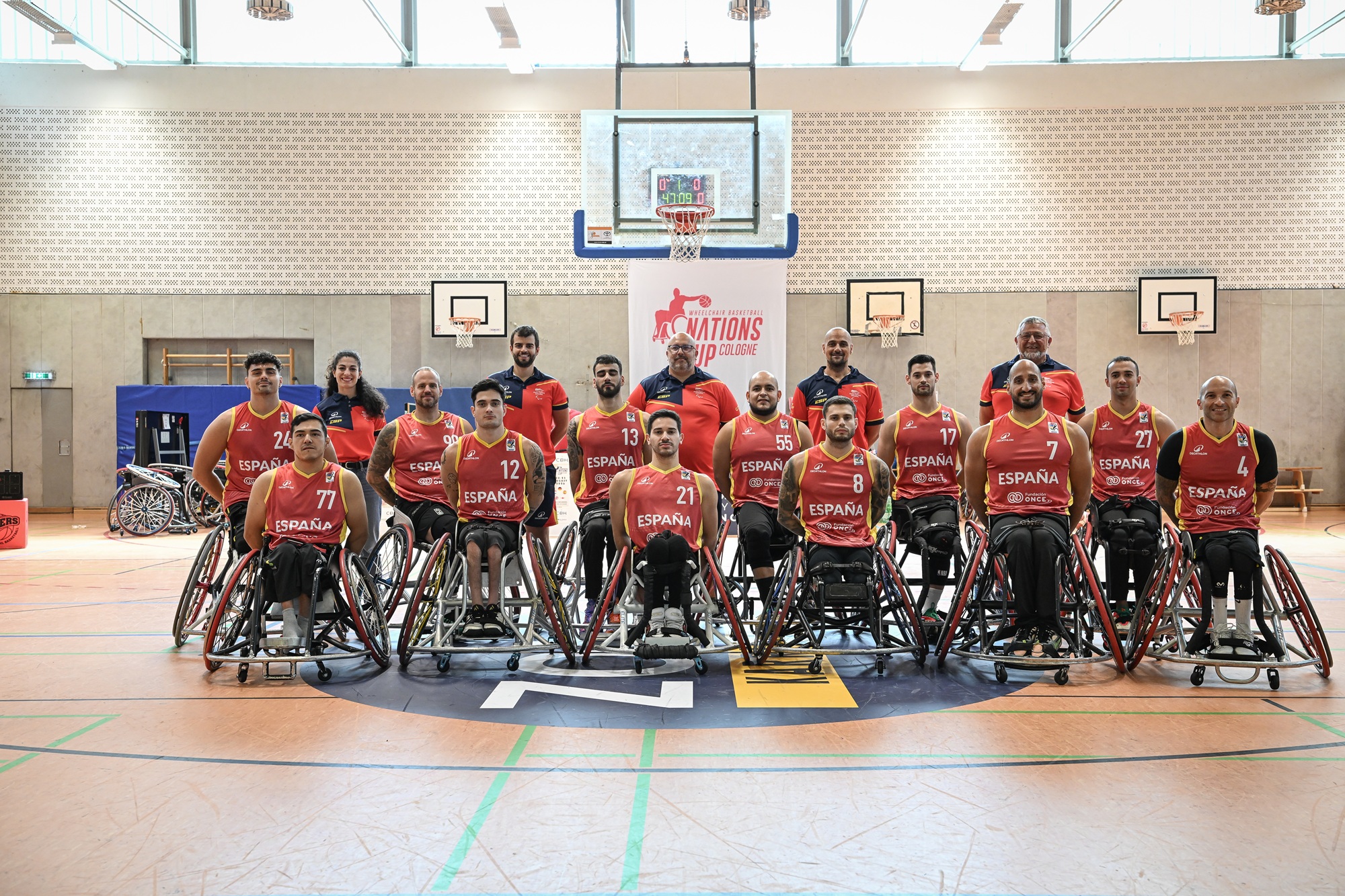 España, medalla de bronce en la Copa de Naciones de baloncesto en silla de ruedas