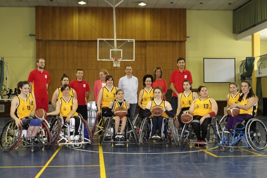 LA TERCERA CONCENTRACIÓN DE LA SELECCIÓN FEMENINA DE BALONCESTO EN SILLA DE RUEDAS TENDRÁ LUGAR ESTE FIN DE SEMANA EN TOLEDO.  