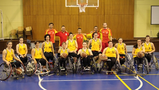 LA SELECCIÓN ESPAÑOLA ABSOLUTA FEMENINA DE BALONCESTO EN SILLA DE RUEDAS SIGUE CON SU PREPARACIÓN DE CARA AL EUROPEO IMPONIENDOSE EN EL TROFEO EXCMA DIPUTACIÓN DE TOLEDO.