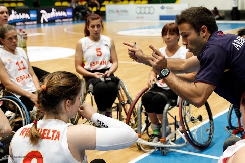 LA SELECCIÓN ESPAÑOLA FEMENINA DE BALONCESTO EN SILLA DE RUEDAS JUGARÁ CONTRA TURQUÍA PARA EL QUINTO Y SEXTO PUESTO EN EL EUROPEO DE ALEMANIA. 