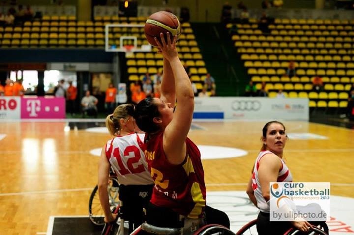 LA SELECCIÓN FEMENINA DE BALONCESTO EN SILLA DE RUEDAD CONSIGUE LA QUINTA PLAZA EN EL EUROPEO. 