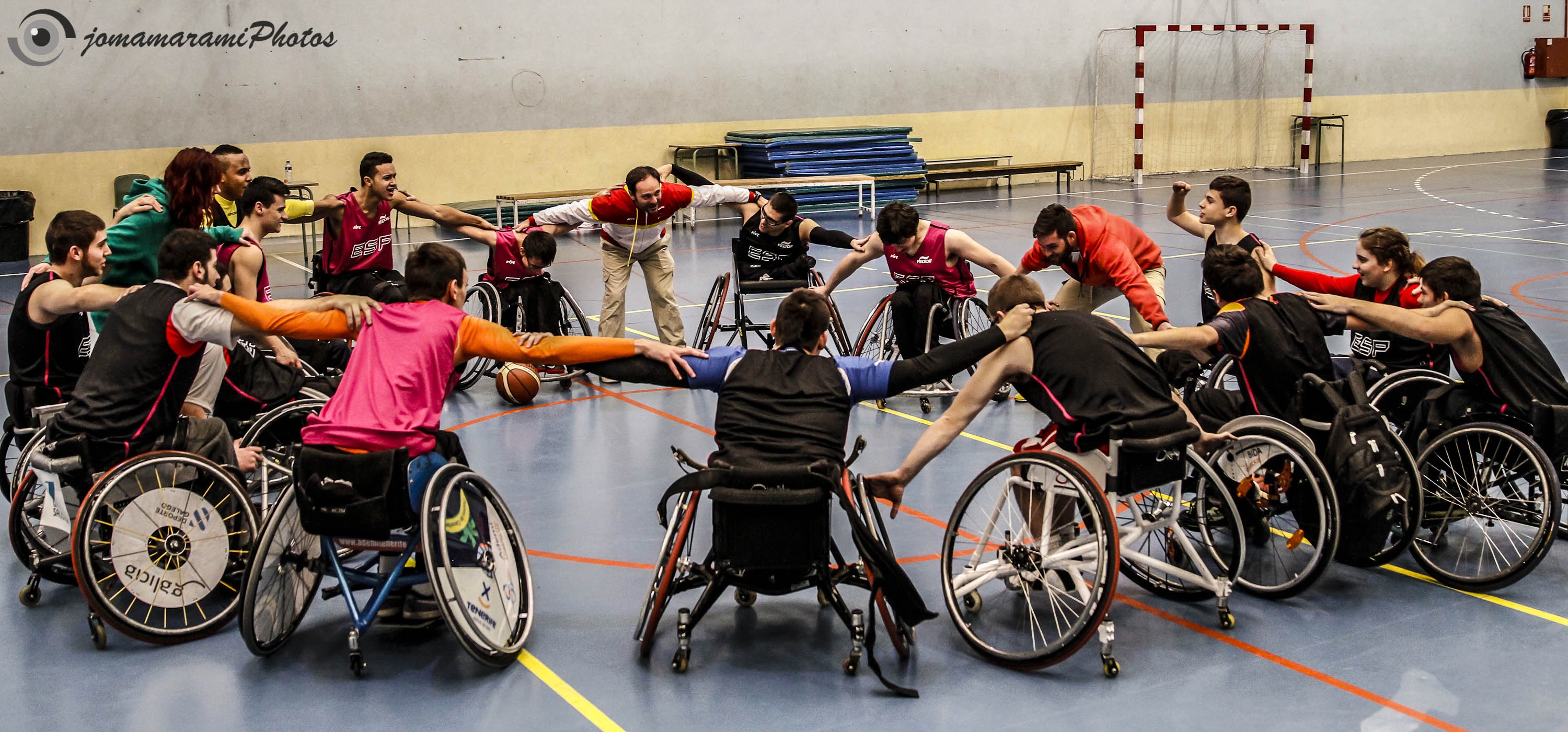 PLANETA ACB, HACE UN SEGUIMIENTO ESPECIAL A LA CONCENTRACIÓN DEL EQUIPO DE PROMESAS DE BALONCESTO EN SILLA DE RUEDAS.