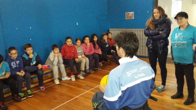 EL ABECONSA BASKETMI FERROL PARTICIPA EN EL PROYECTO Â“PECIÑOSÂ” PROMOVIENDO EL BASKET ADAPTADO ENTRE LOS ESCOLARES DEL CONCELLO DE FERROL.