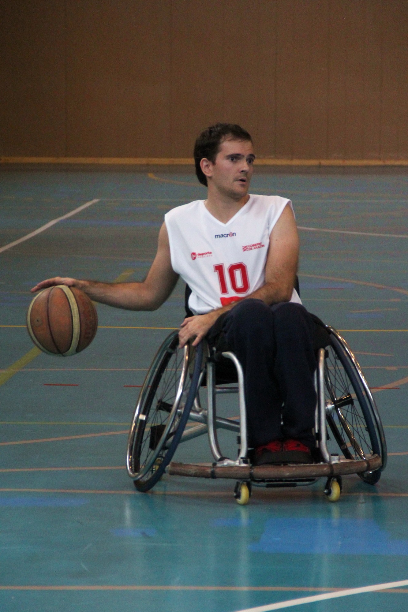 ENTREVISTAMOS AL JUGADOR DE BALONCESTO EN SILLA DE RUEDAS, DAVID ANAYA TREVIÑO.