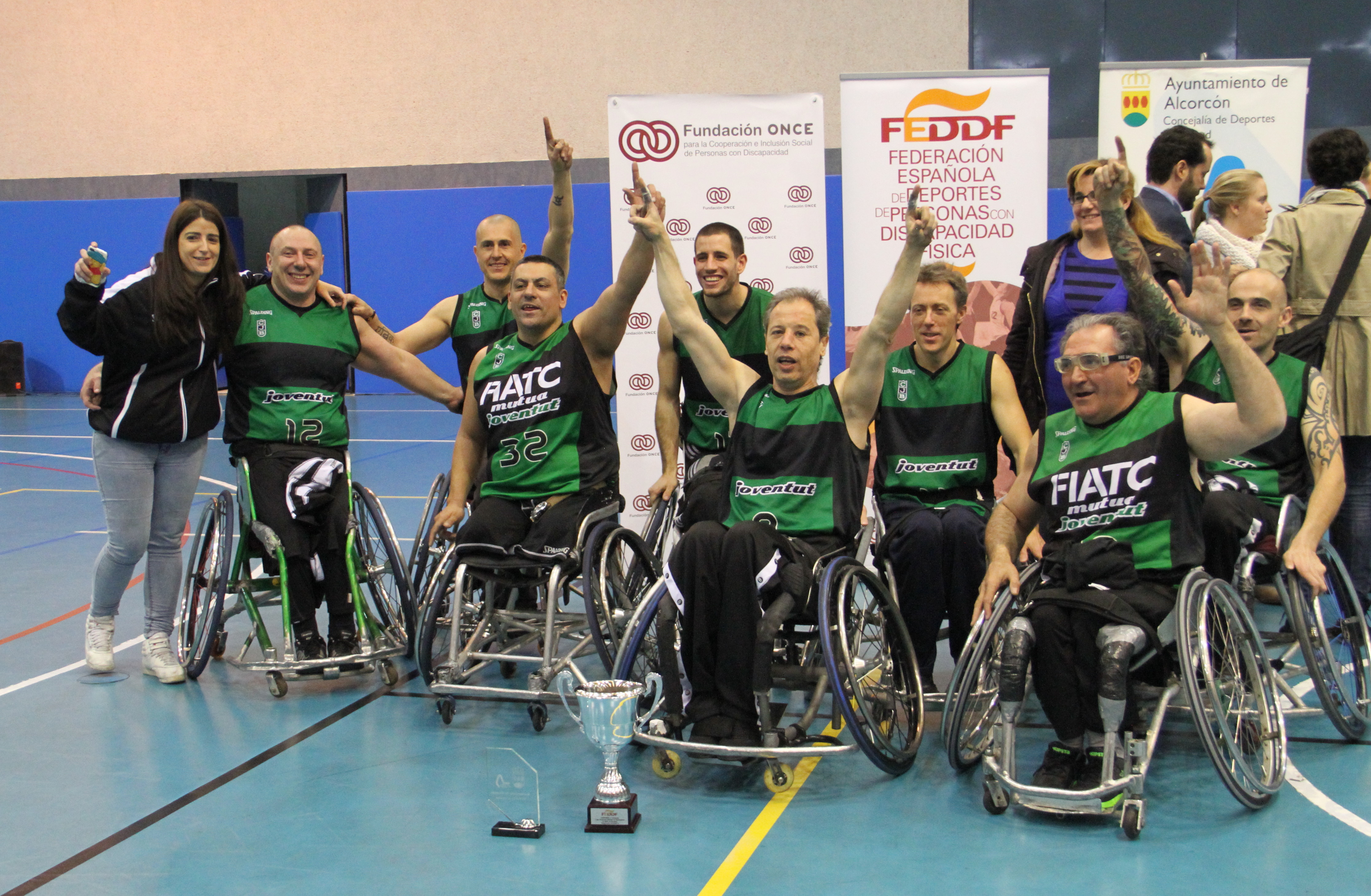 EL JOVENTUD BCR SE HACE CON LA VICTORIA EN LA FINAL FOUR DE BALONCESTO EN SILLA DE RUEDAS QUE SE DISPUTÓ EL PASADO FIN DE SEMANA EN LAS INSTALACIONES DEPORTIVAS DE LA CANALEJA DE LA LOCALIDAD MADRILEÑA DE ALCORCÓN.