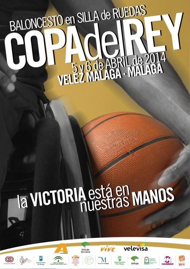 EL GRAN ESPECTÁCULO DEL BALONCESTO EN SILLA DE RUEDAS SE DARÁ CITA ESTE PRÓXIMO FIN DE SEMANA CON MOTIVO DE LA XXXVI COPA DE S.M EL REY DE BALONCESTO EN SILLA DE RUEDAS A DISPUTAR EN MÁLAGA Y VÉLEZ MÁLAGA.