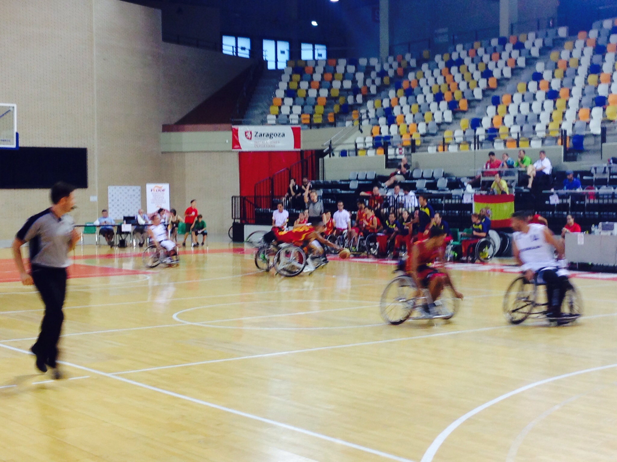 TERCERA JORNADA DEL CAMPEONATO DE EUROPA SUB22 DE BALONCESTO EN SILLA DE RUEDAS, A PESAR DE LA DERROTA DE ESPAÑA ANTE ITALIA, LOS CHICOS DE JOSÉ ARTACHO HAN DEMOSTRADO ANTE TODOS LOS ASISTENTES, QUE NOS ESPERAN MUCHAS Y GRANDES ALEGRÍAS EN UN FUTURO 