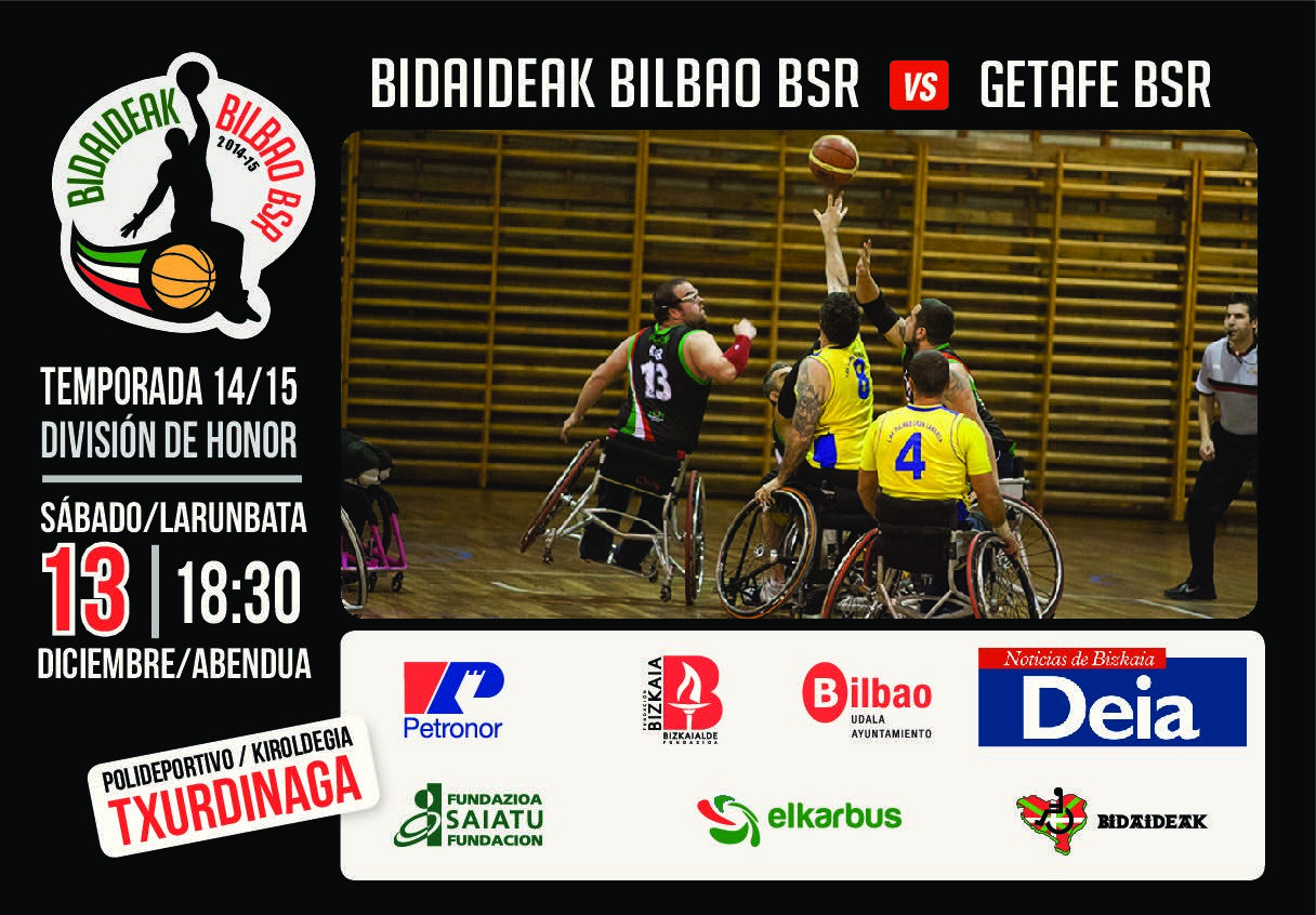 BIDAIDEAK BILBAO vs GETAFE BSR