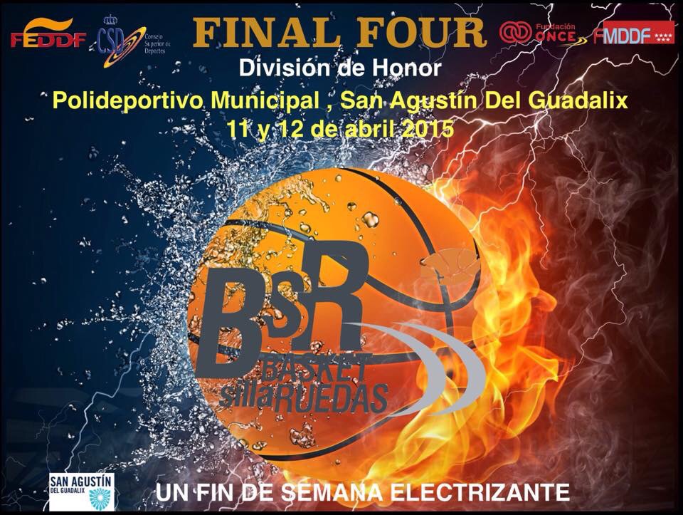San Agustín Del Guadalix albergará el 11 y 12 de abril, la FINAL FOUR de Baloncesto en Silla de Ruedas.