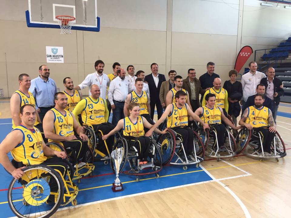 El Ilunion conquista su 14ª liga  de baloncesto en silla de ruedas