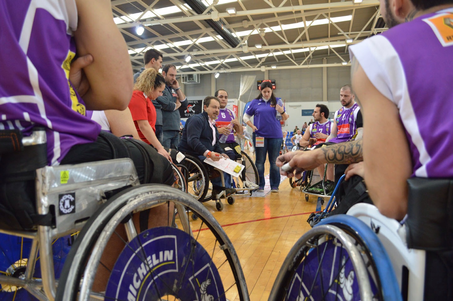 Getafe y Zaragoza acogen finales europeas  de baloncesto en silla de ruedas