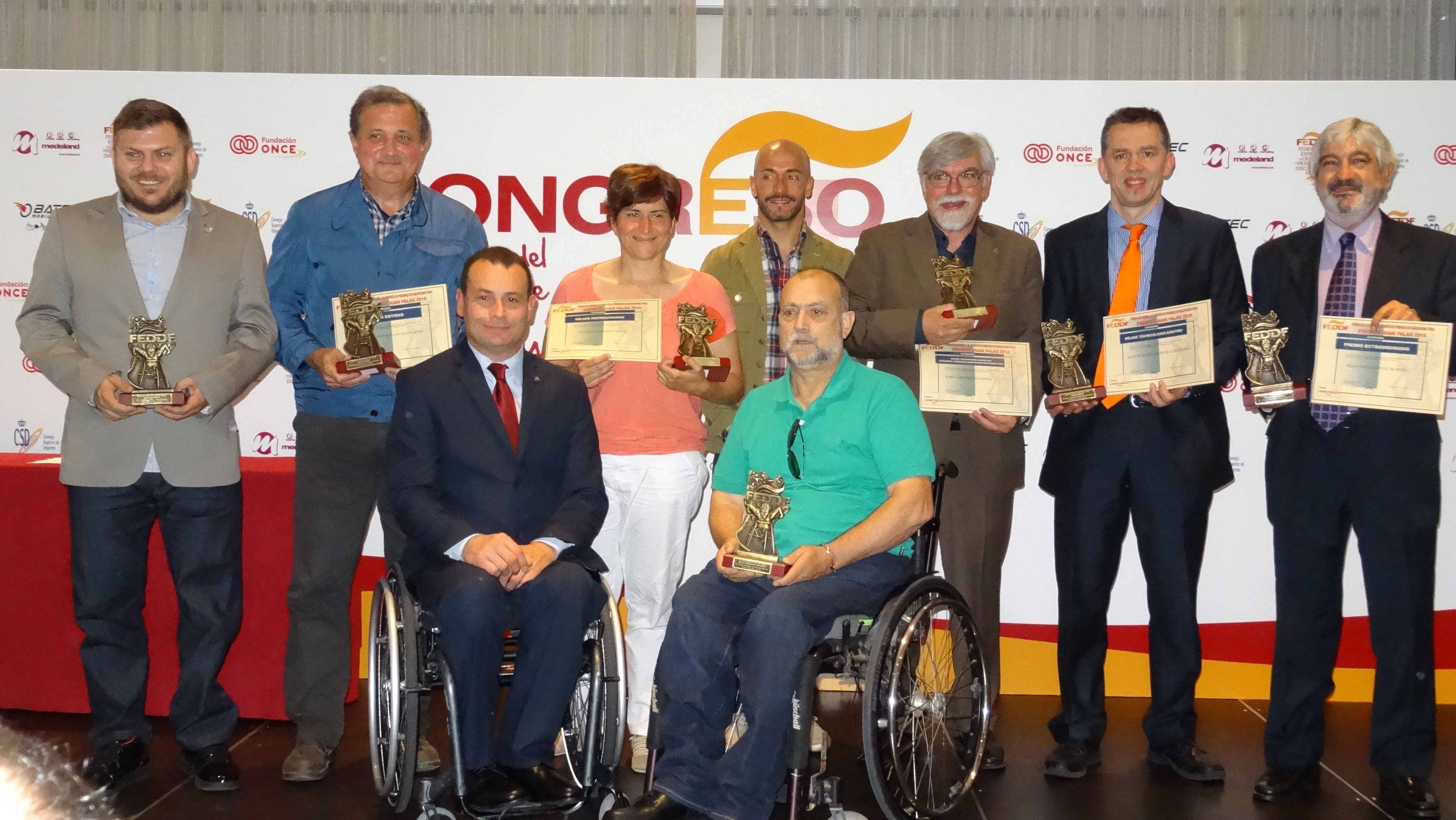 Acto de entrega de los premios Juan Palau