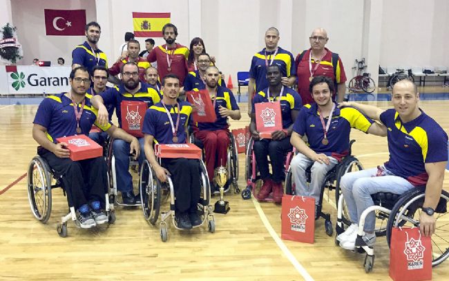 España tutea a Turquía en su preparación para el Europeo de Baloncesto en Silla de Ruedas