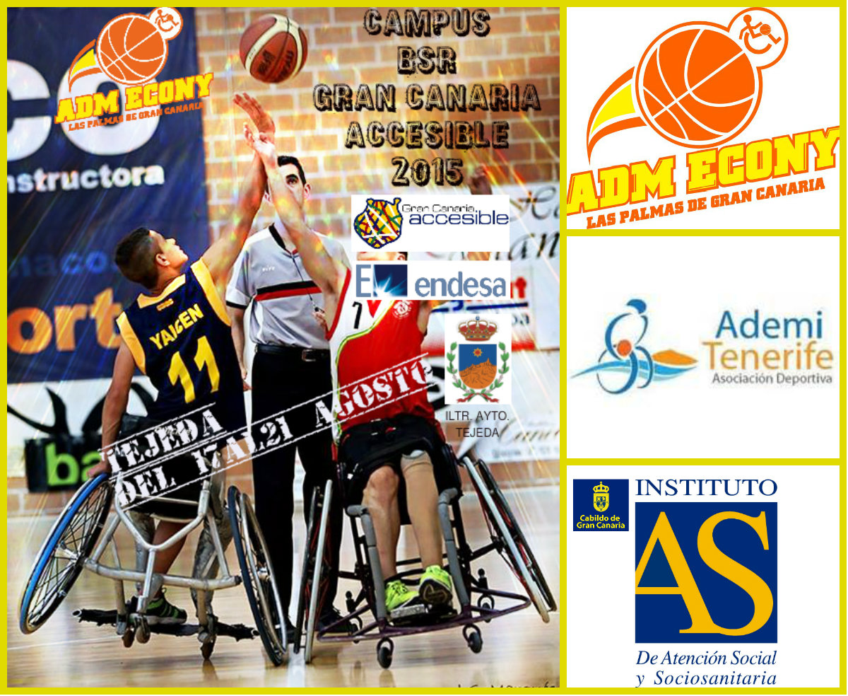&#8203;Campus de verano de baloncesto en silla de ruedas en Gran Canaria (17-20 de agosto)