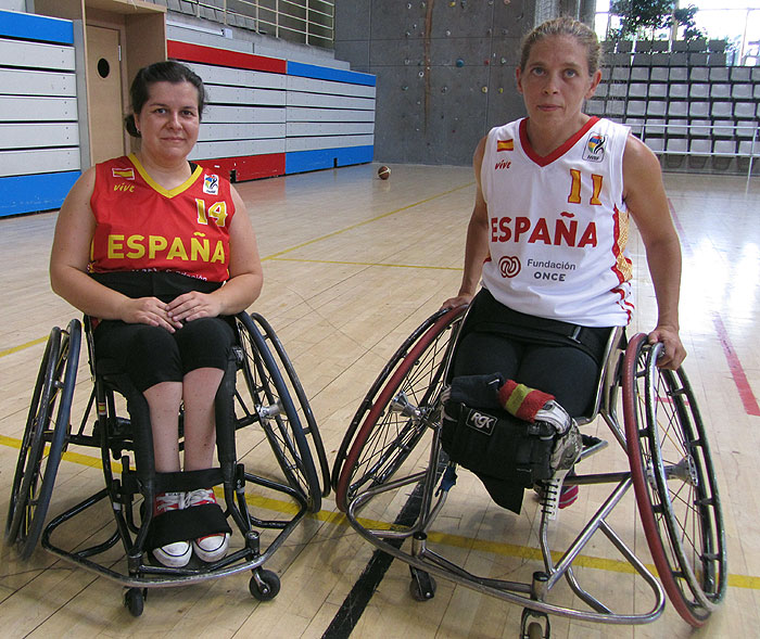 Entrevista a Esther Torres y Cristina Campos, capitanas de la selección femenina de baloncesto en silla de ruedas