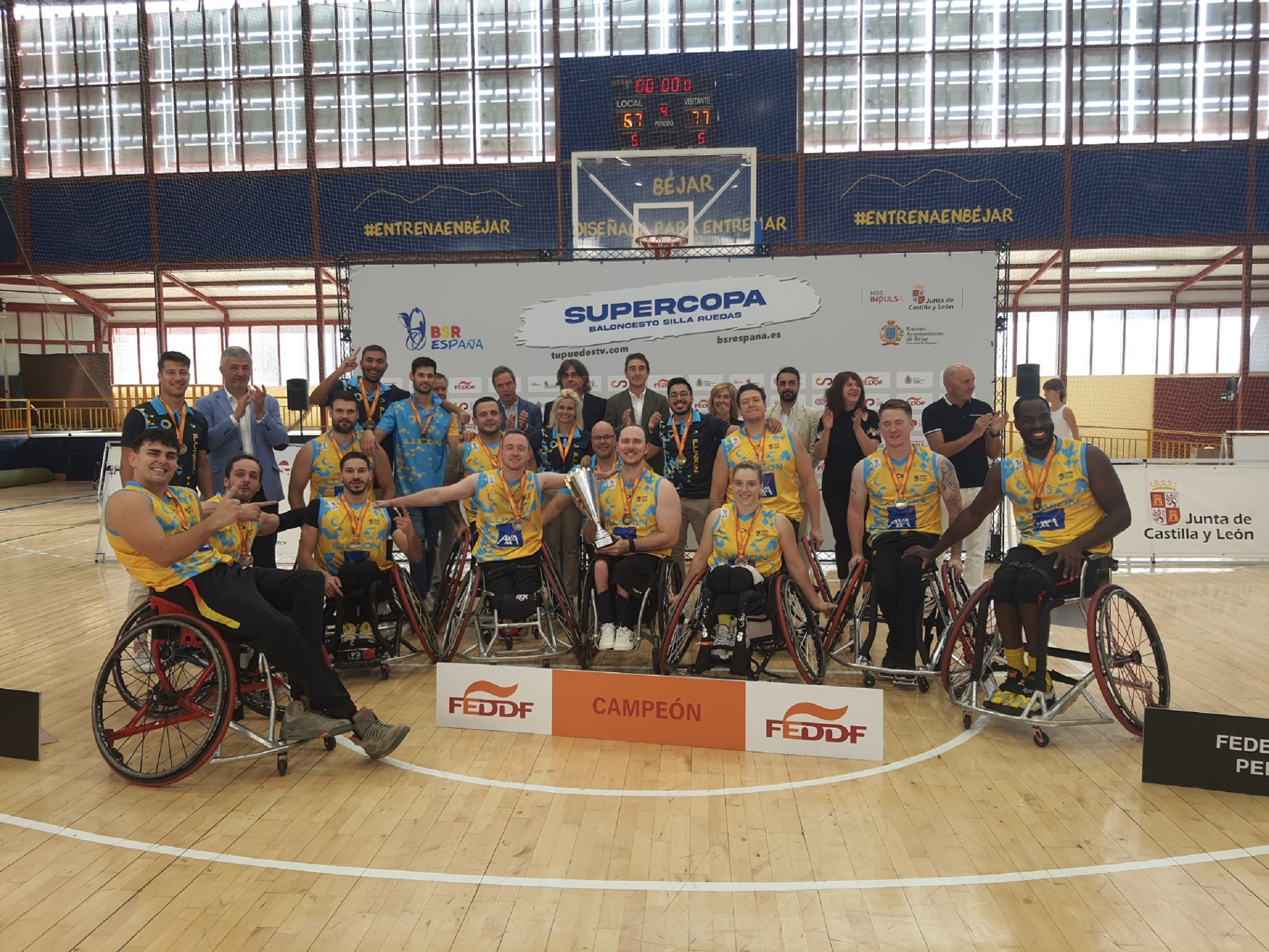Ilunion conquista su primera Supercopa de España en Béjar