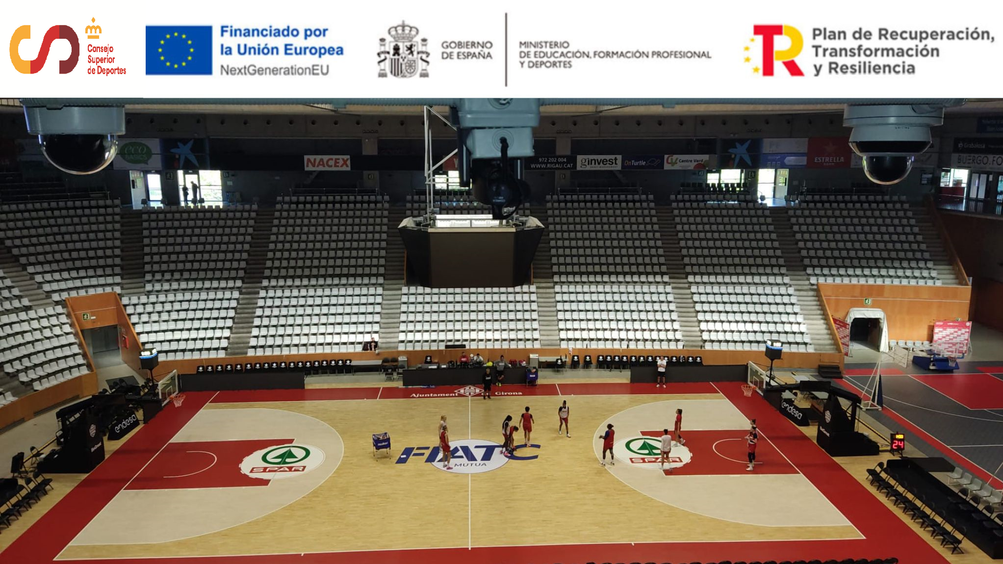 Las cámaras MyPlay España con tecnología de IA, la apuesta del BSR para la nueva temporada