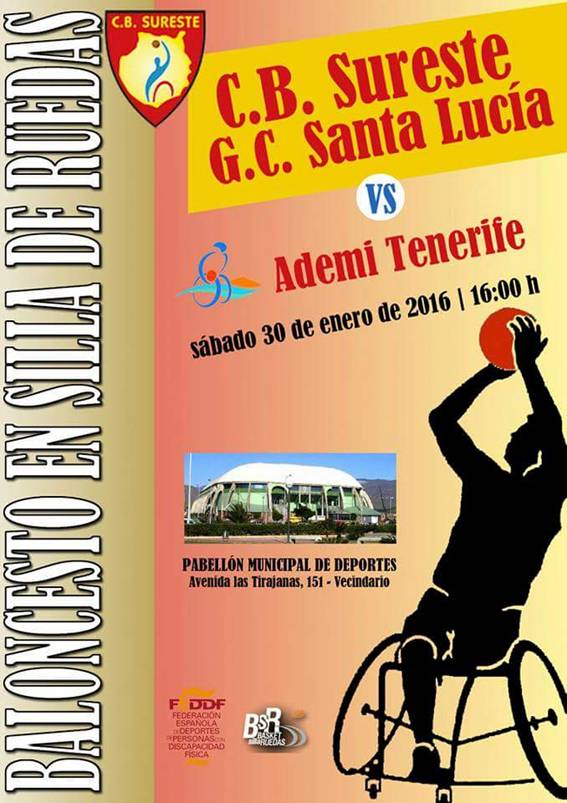 El ADEMI Tenerife BSR buscará su primera victoria en la isla vecina