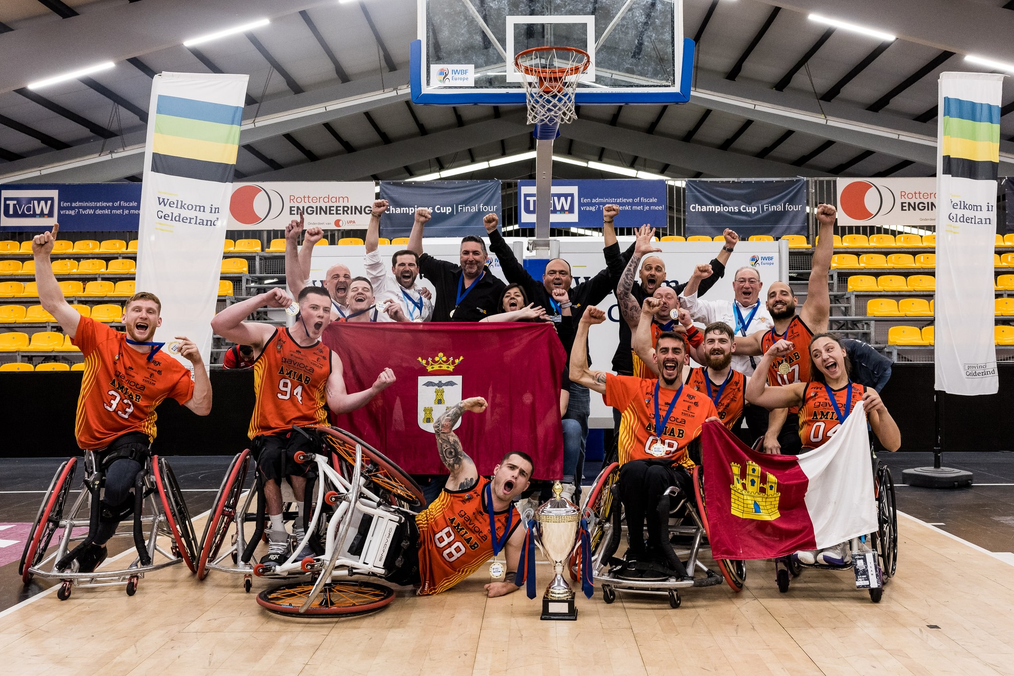Amiab Albacete revalida su cetro continental de la Copa de Campeones de Europa