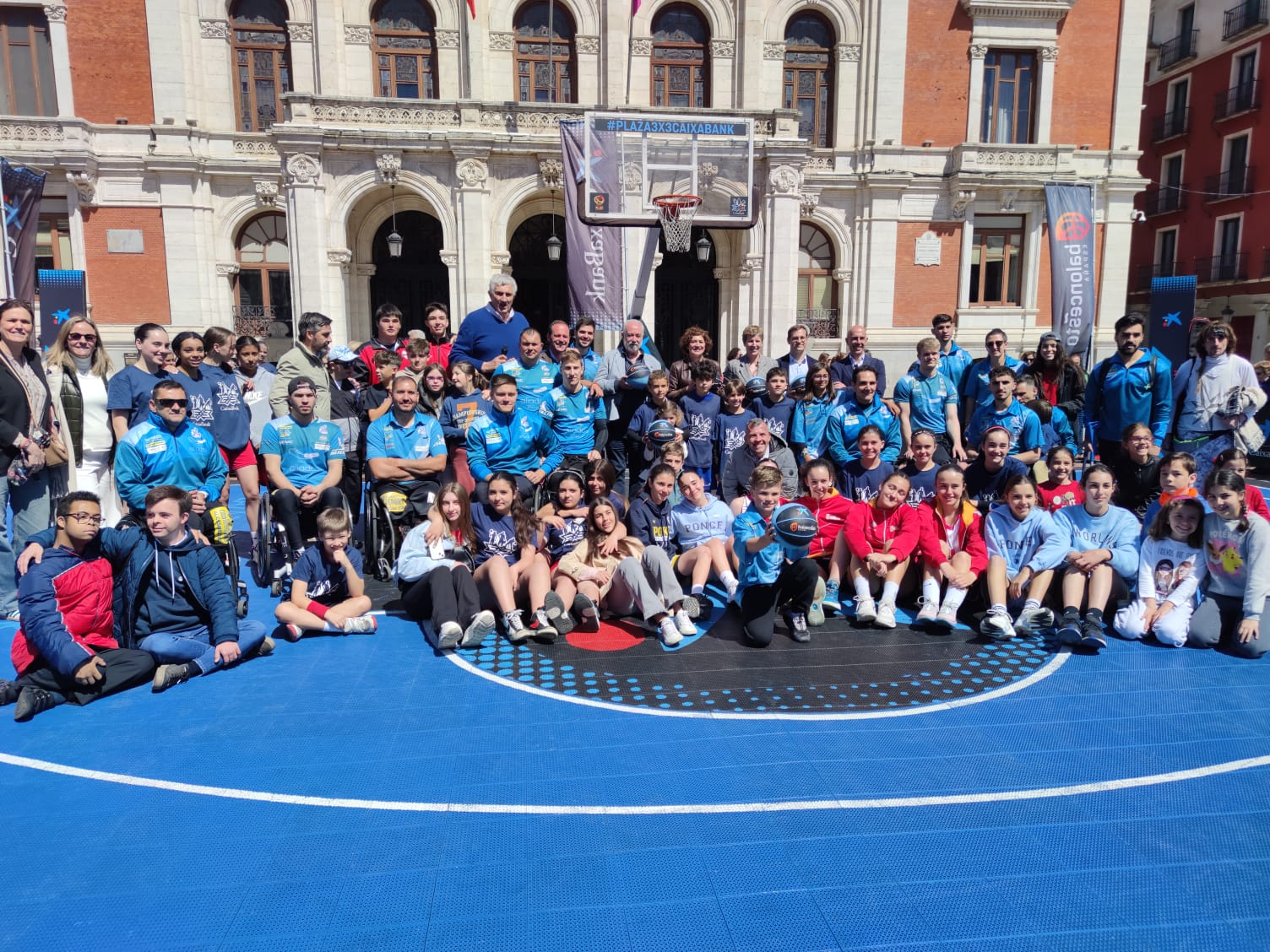 Valladolid acoge la primera parada y presenta el circuito Plaza 3x3 CaixaBank 2024 con once ciudades