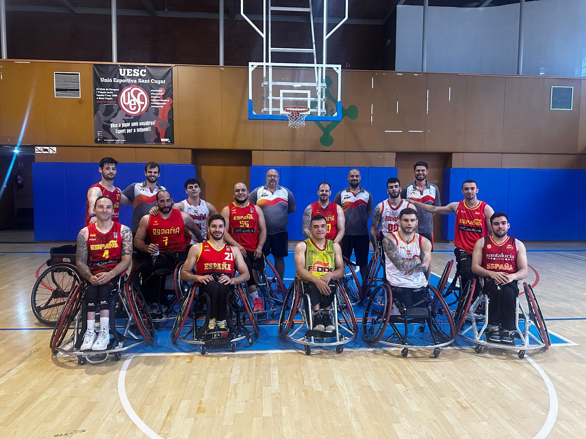 La selección masculina sigue trabajando pensando en el Europeo