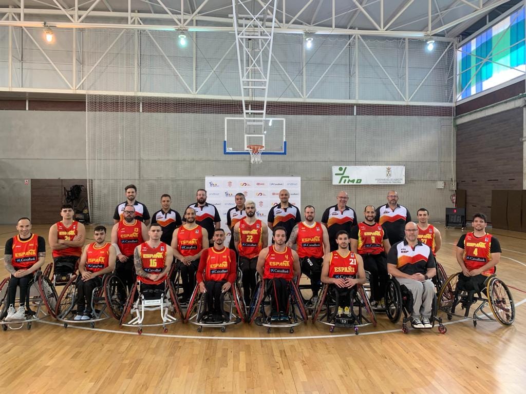 La selección masculina concluye una exigente concentración en Albacete