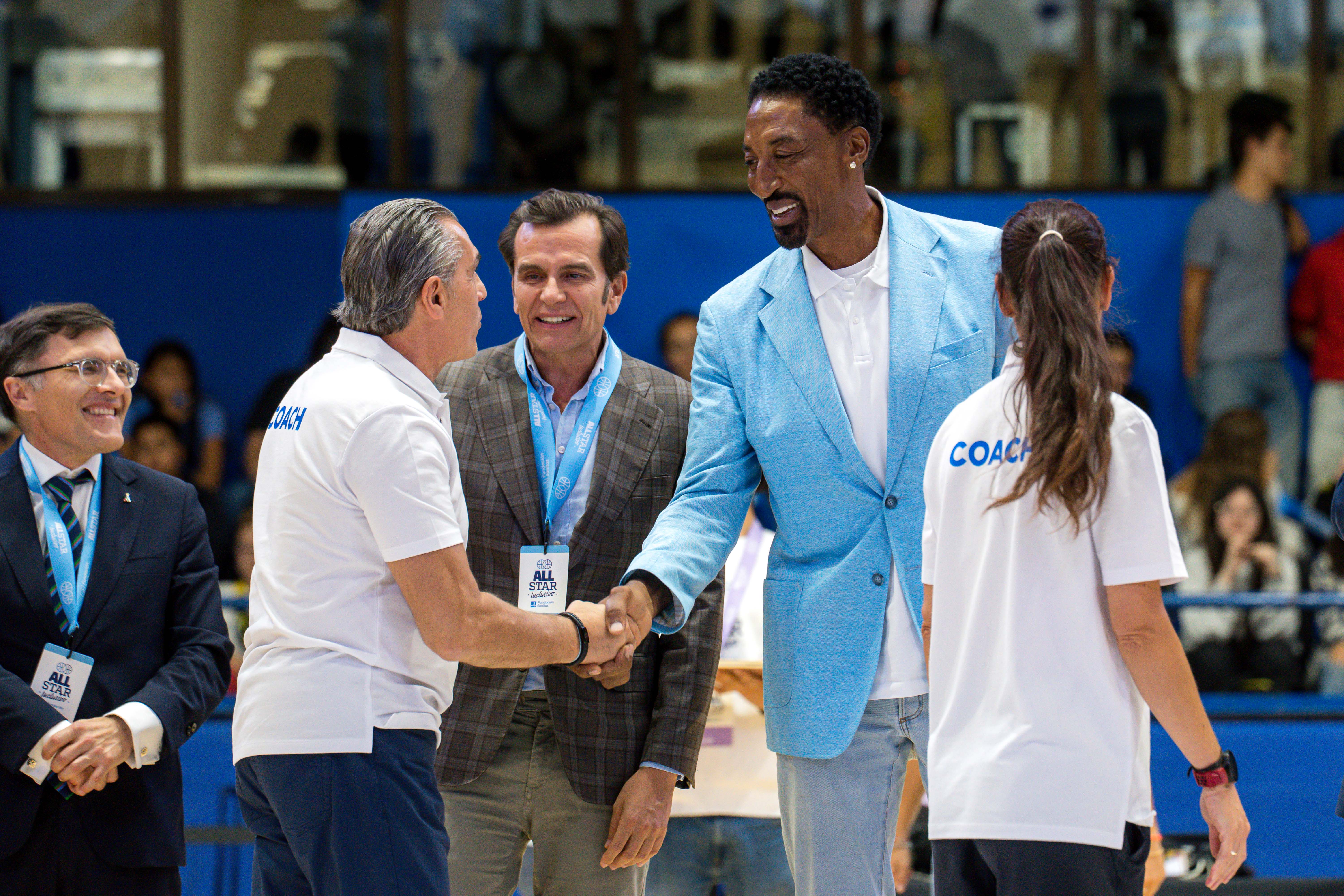 Scottie Pippen, embajador del primer All Star Inclusivo de Fundación Sanitas