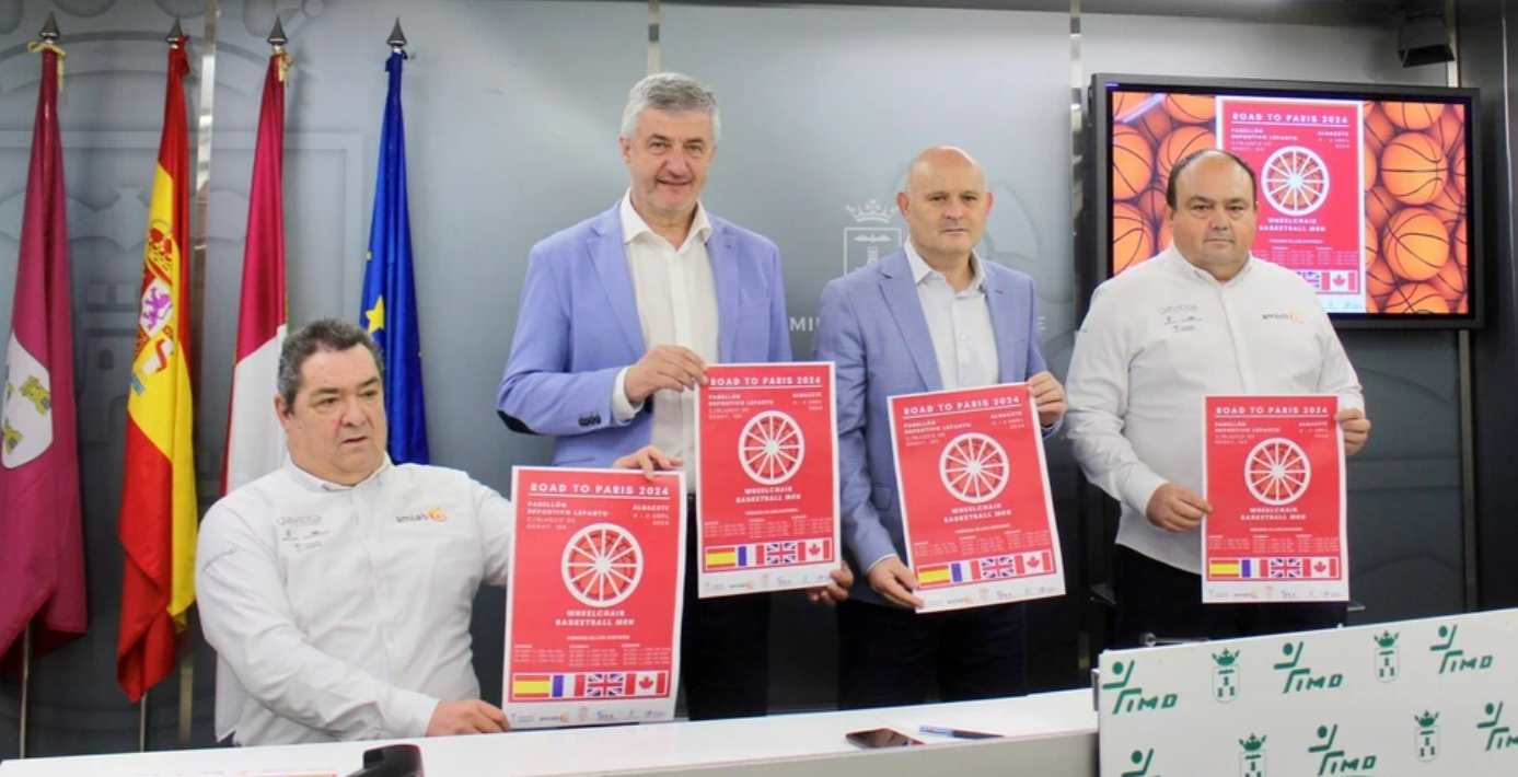 España inicia el camino hacía los Juegos Paralímpicos de París con un torneo amistoso en Albacete