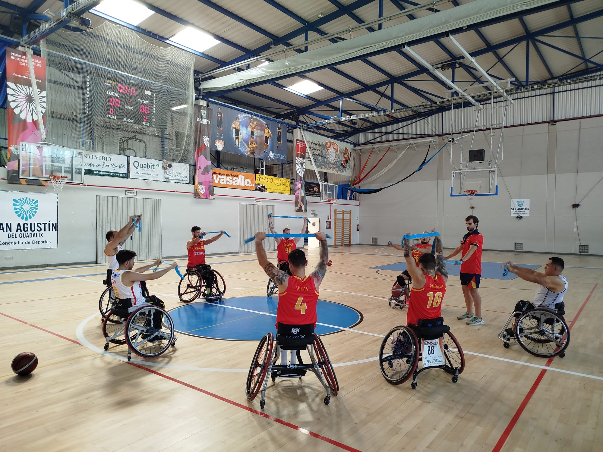 La selección masculina avanza en su preparación del Europeo con una concentración de diez días
