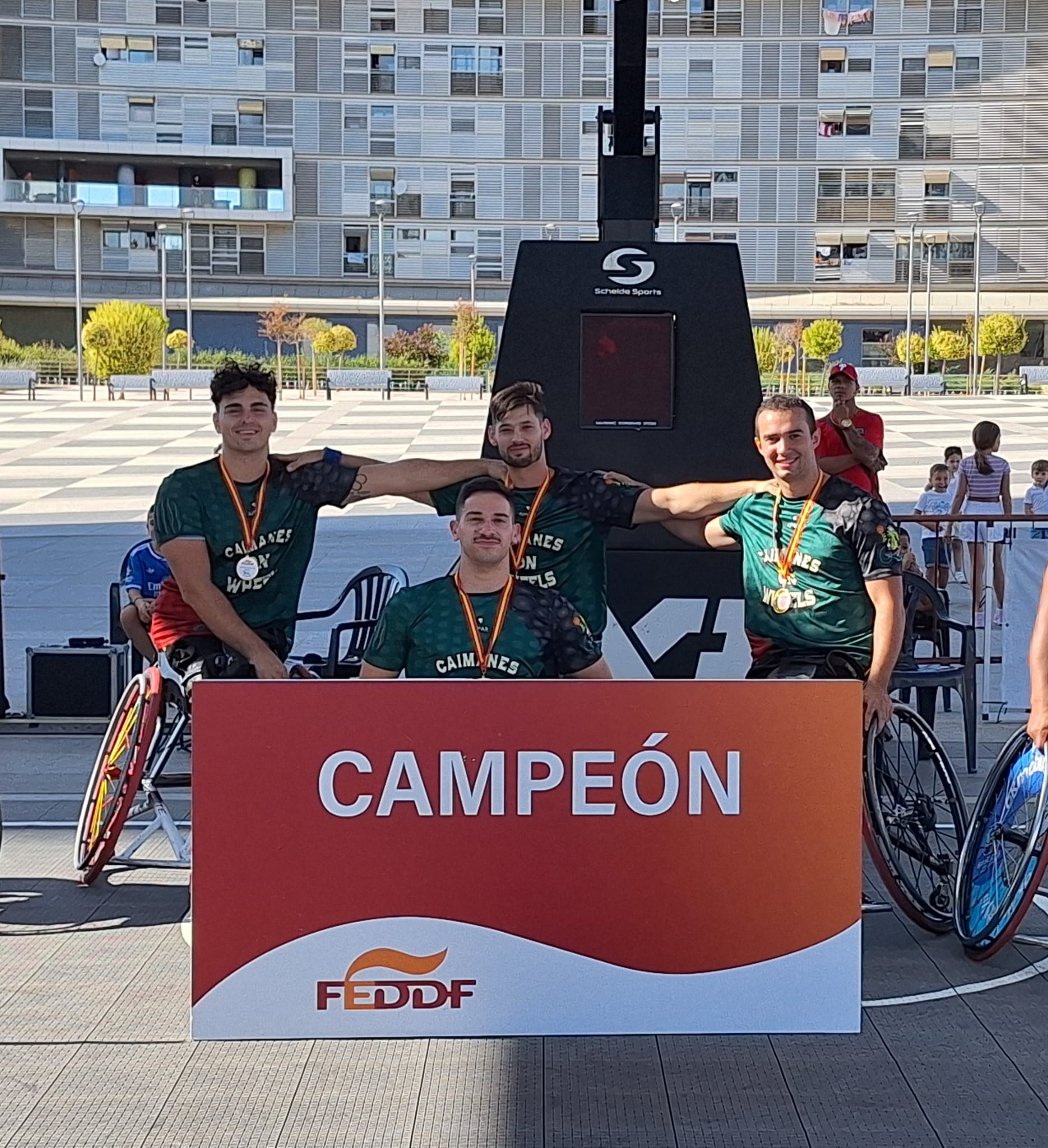 Caimanes on wheels, campeones de España de BSR 3x3