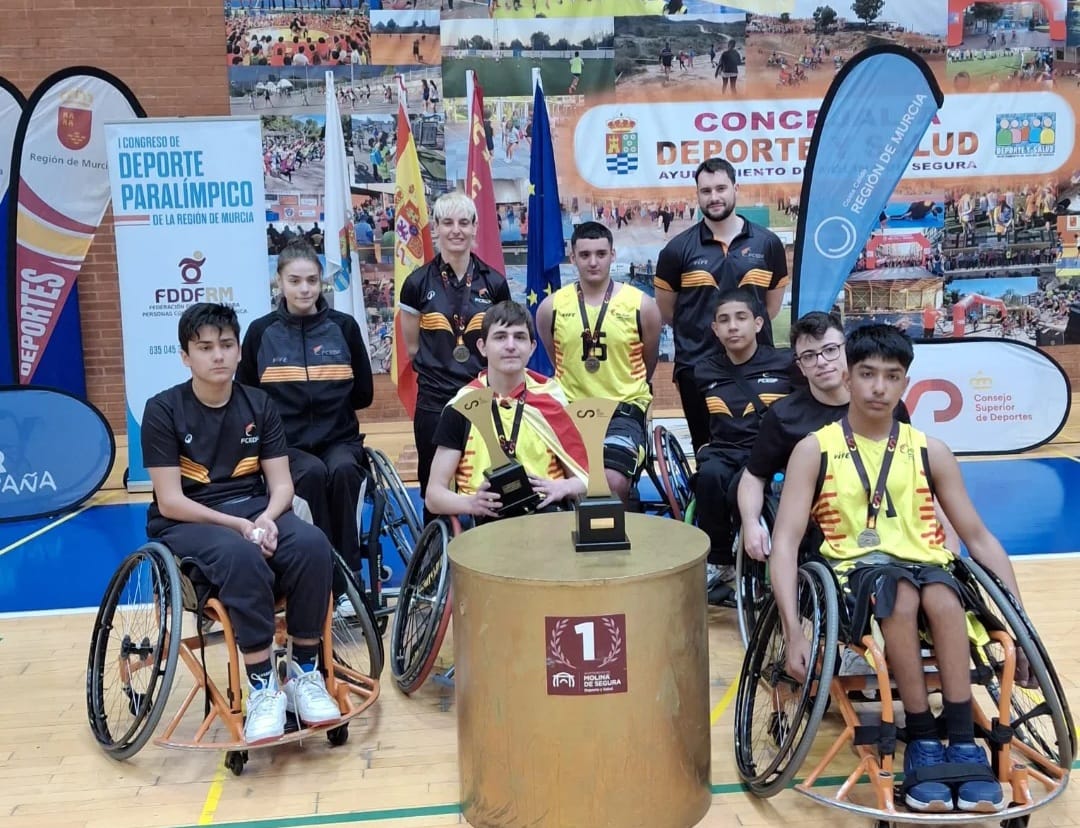 Cataluña 1, campeona del Campeonato de España de BSR 3x3 en edad escolar por selecciones autonómicas