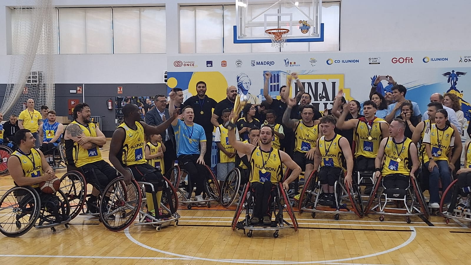 Ilunion, campeón de la 'Champions' por cuarta vez
