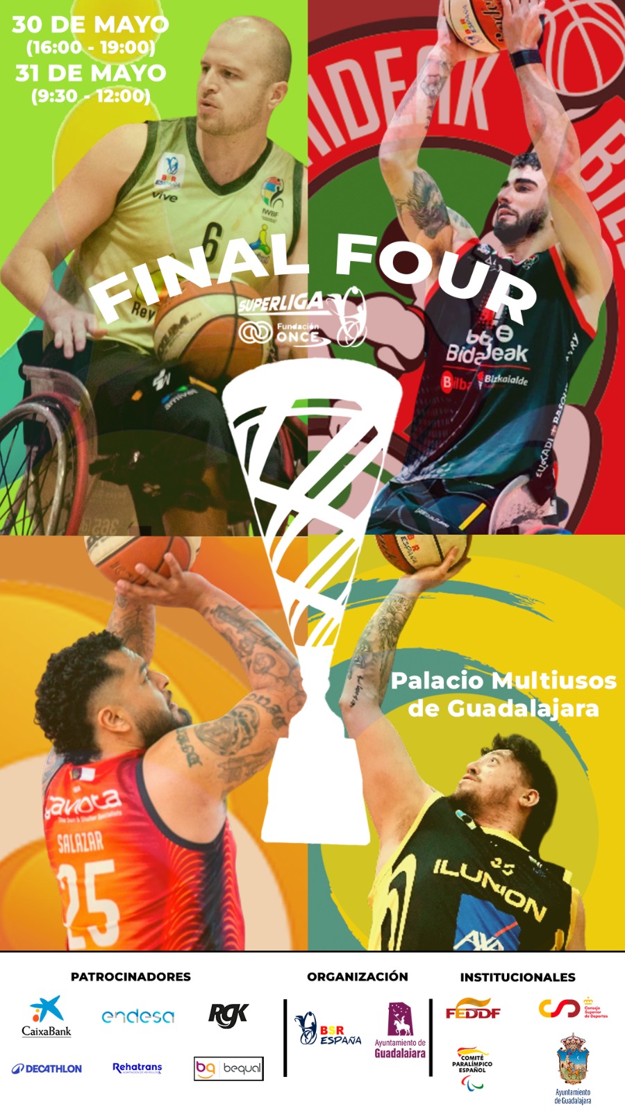 La 'final four' de Guadalajara decide el campeón de la SuperLiga Fundación ONCE