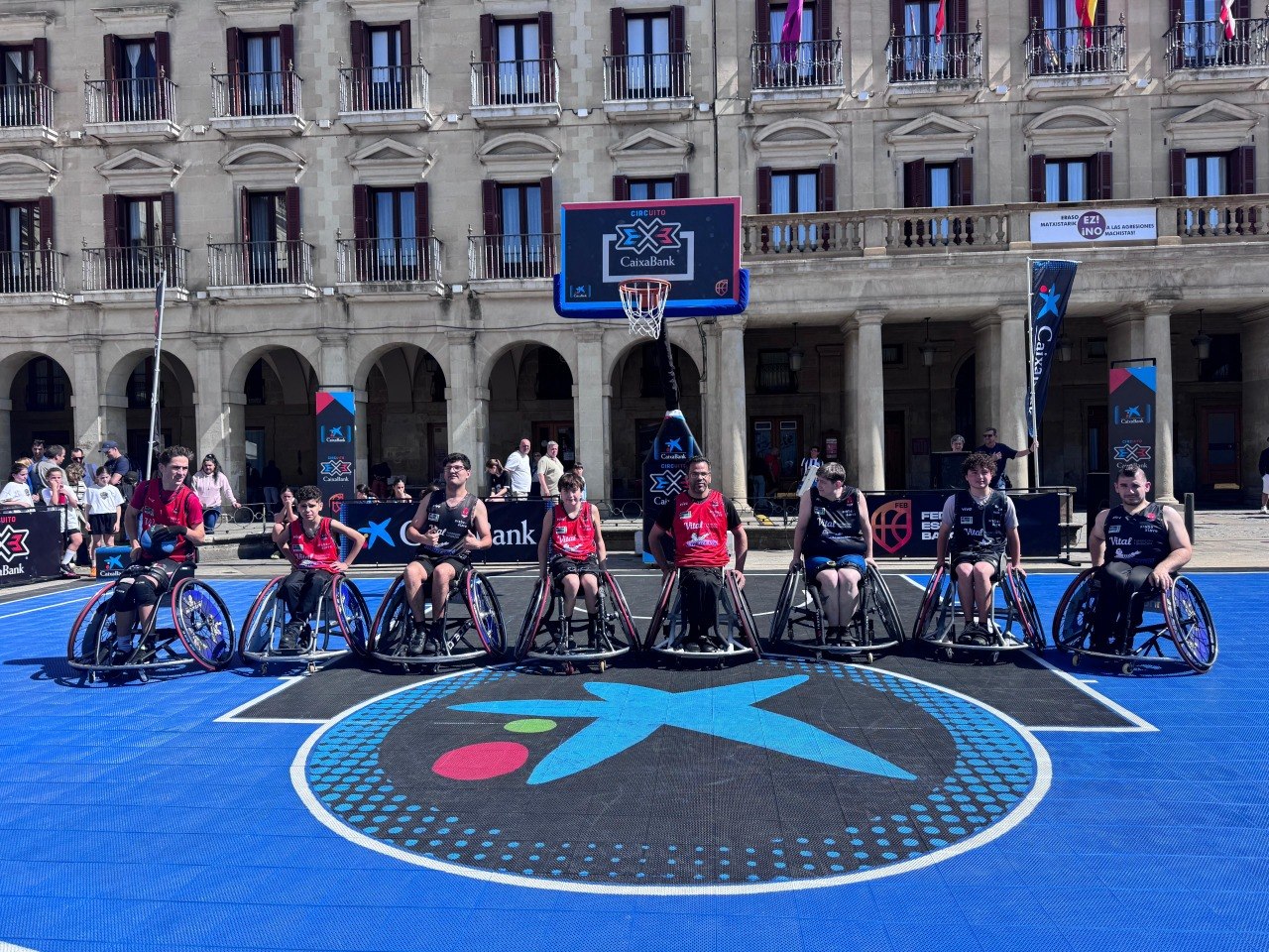Vitoria-Gasteiz se estrena a lo grande en el ‘Circuito 3x3 CaixaBank’