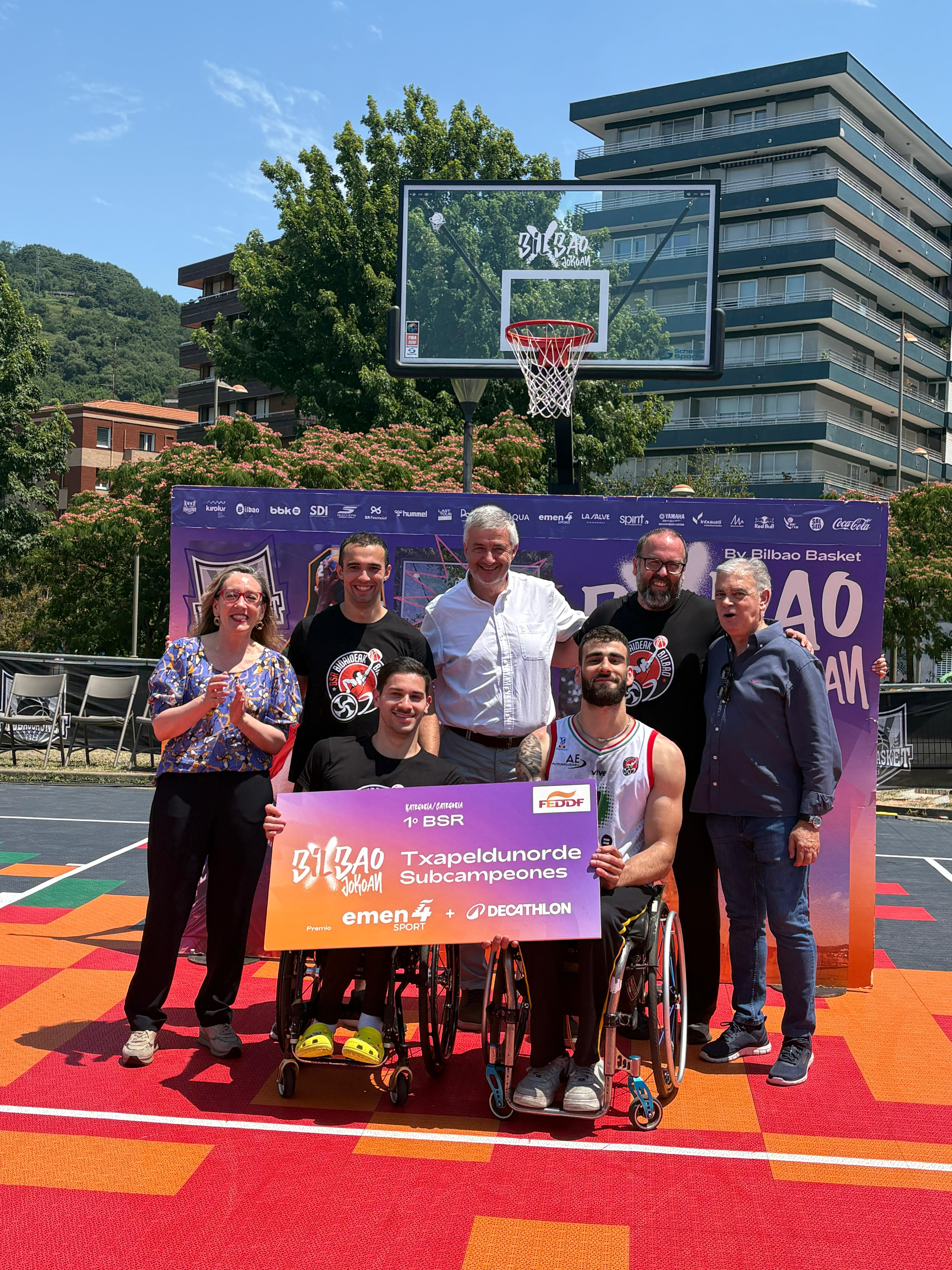 Bidaideak Bilbao, campeón de España de clubes de BSR 3x3